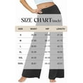thumbnail image 6 of Women's Stretchy Wide Leg Palazzo Lounge Pants Casual Comfy High Waist Palazzo Pants, 6 of 11