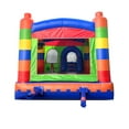 thumbnail image 6 of Pogo Crossover Inflatable Bounce House with Water Slide, No Blower, Building Block, 6 of 6