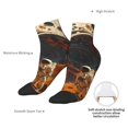 thumbnail image 6 of Naloa Astronaut Exploring Mars Ankle Socks for Women Non Slip Socks No Show Socks Classic Low Cut Casual Socks Casual Socks, 6 of 7