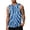 Blue, variant on HAJWOH Men Leopard Printed Tank Top Muscle Sleeveless Summer Big and Tall Summer Beach Soft Gym Shirts