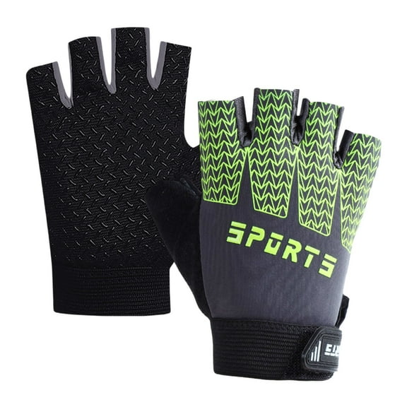 Kids Winter Sports Gloves Breathable Half Finger Gloves For Skating Cycling Gym Workout Durable Comfortable Unisex Children Protective Gear For Outdoor Sport