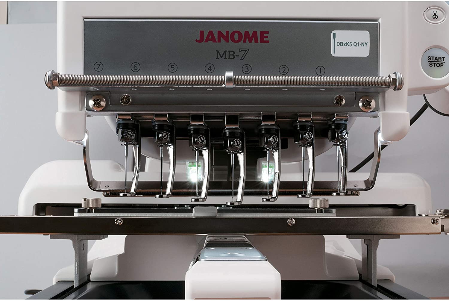 Restored Premium Janome MB7 Multi-Needle Embroidery Machine + Warranty  (Refurbished) 