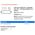 thumbnail image 2 of Valve Cover Gasket Set - Compatible with 1979 - 1984 Mazda B2000 2.0L 4-Cylinder 1980 1981 1982 1983, 2 of 2