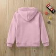 thumbnail image 5 of Boys Hoodie Kids Pink Full Zip Up Hoodies Long Sleeve Casual Basic Pullover Sweatshirt Hoodie Winter Clothes Child 5-6 Years Boys Clothes Boys Girls Fashion, 5 of 7