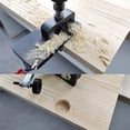 thumbnail image 2 of Perforadora de 35 mm, plantilla para taladrar bisagras, guía de edad para agujeros de bisagras de 35 mm, herramienta Find A Jig, para carpintería de bricolaje con gabinetes de puertas, plantilla para, 2 of 5