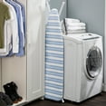 thumbnail image 4 of Seymour Home Products Adjustable Height, 4-Leg Ironing Board, Blue Stripe, 4 of 12