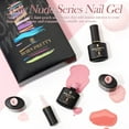 thumbnail image 3 of AMERTEER 6Pcs/Set 10ml Nail Polish Delicate Texture No Stimulation Persistent Effect DIY Non-irritating Manicure Nail Art Gel Kit for Girl, 3 of 8