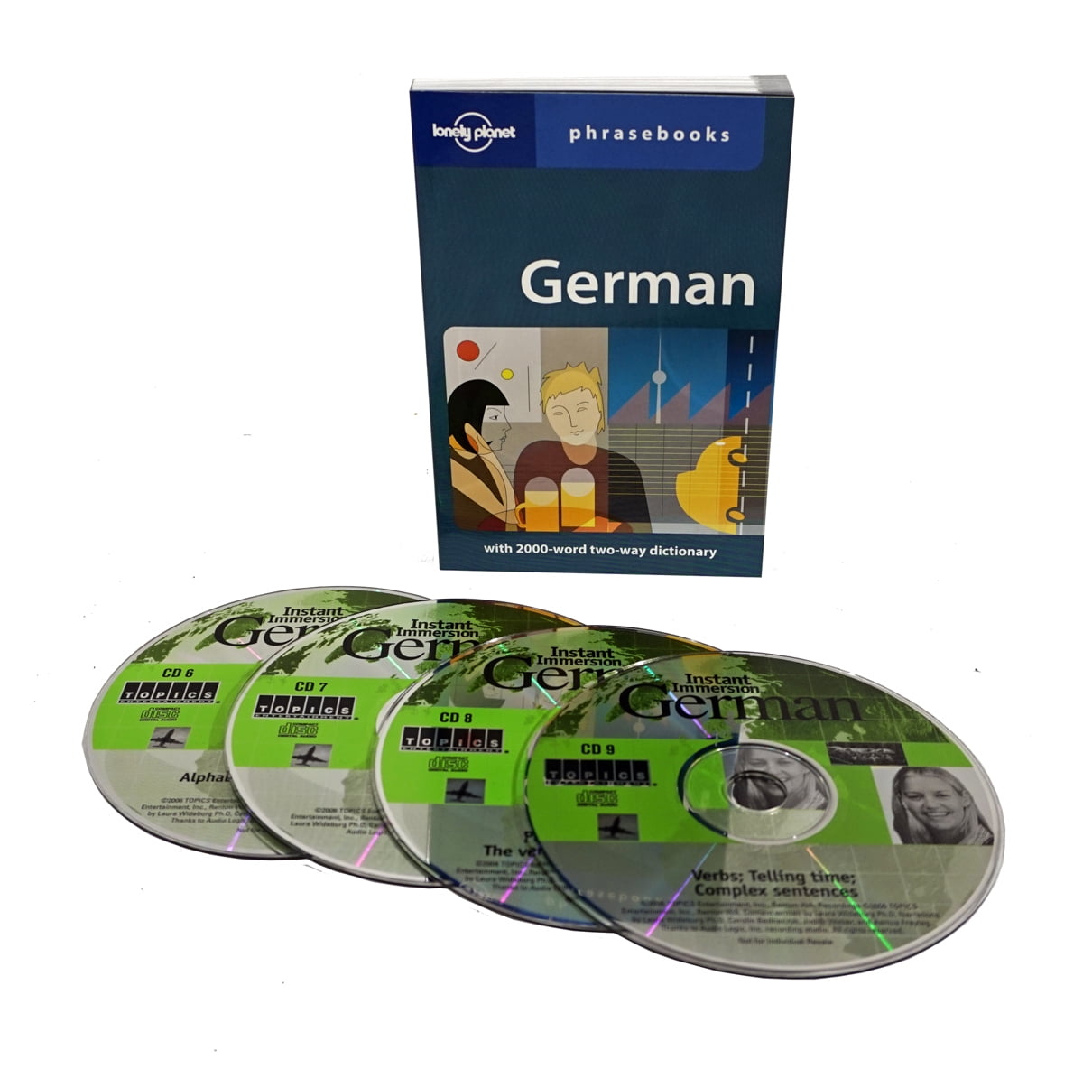Instant Immersion Learn to Speak German Language (4 Audio CD Set with Phrasebook) listen in your car!