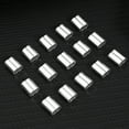 thumbnail image 2 of Cable Crimp 100Pack for Hardware Wire and Wire Rope Applications in Silver, 2 of 9