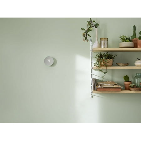 Google - Nest Smart Programmable Wifi Thermostat - Fog