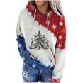 thumbnail image 4 of Pntutb Moda Mujer Navidad Impreso Blusa Suelta De Manga Larga Tops Casuales Sudaderas Con Capucha Pntutb Pntutb-5185, 4 of 6