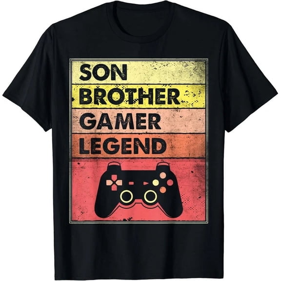 Gaming Gifts For Teenage Boys 8-16 Year Old Vintage Gamer Gift T-Shirt Unisex S-5XL Hot Trending Shirt, Vintage Birthday Gift