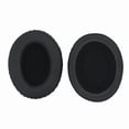 thumbnail image 2 of 2Pcs Ear Pads 90x70mm for Headphones Covers Replacement Soft Sponge Leather Foam Cushions, 2 of 6