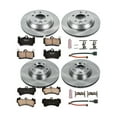 thumbnail image 3 of Power Stop Front and Rear Stock Replacement Brake Pad and Rotor Kit KOE4500, 3 of 8