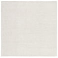 thumbnail image 2 of Safavieh Abstract Delia Distressed Wool Area Rug, Ivory/Beige, 4' x 4' Square, 2 of 12