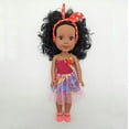 thumbnail image 3 of STPToys Black Dolls with Dress Toys,Reborn Realistic Doll Small Silicone Black Doll Toy with Curly Hair for 2+ Years Old,Birthday Gifts, 3 of 6