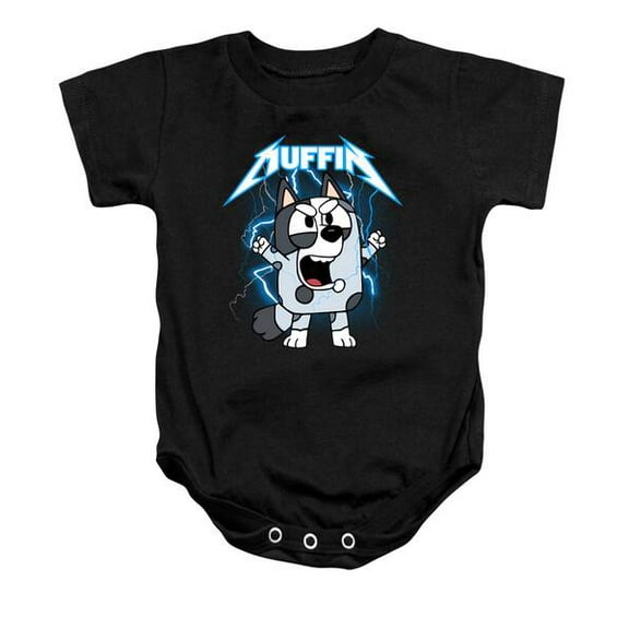 Muffin Metal Bluey Baby Onesie Bluey Party Shirt, Bluey Oh Biscuits, Cool Bluey T-Shirt Cute Baby Onesie, BABY BODYSUIT LAT 4424