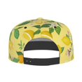thumbnail image 4 of Balery Baseball Cap Flat Bill Hats for Men Adjustable Size for Running Workouts and Outdoor Activities All Seasons Dad Hat(Lemon ), 4 of 9