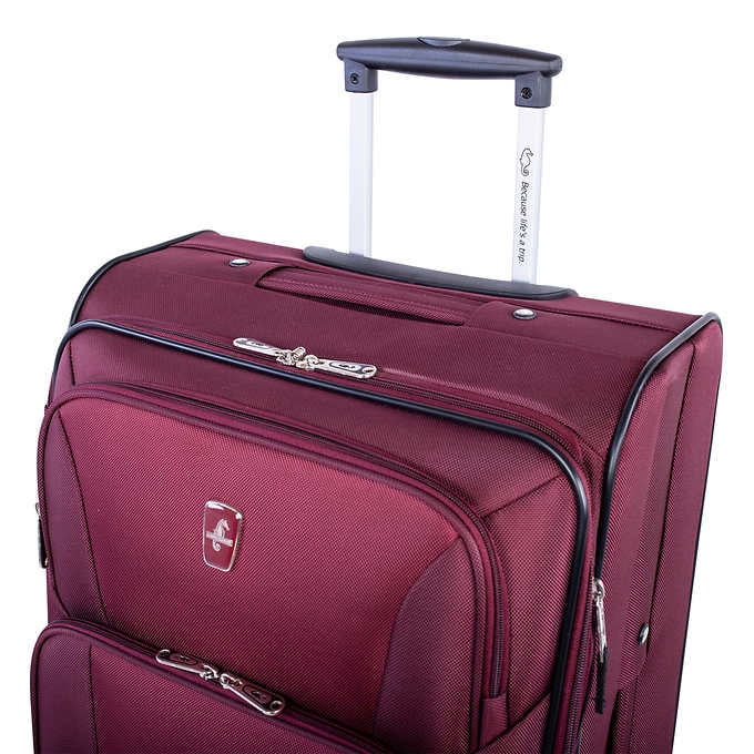 atlantic 3 piece spinner luggage set