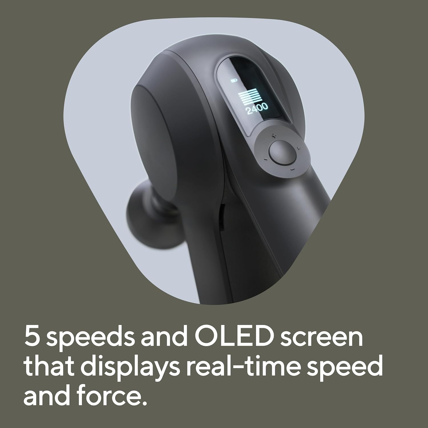 Theragun Elite - Handheld Electric Massage Gun (Black - 5th