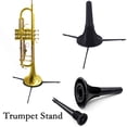 thumbnail image 4 of Greeniant Trompeta Trípode Soporte Pata de metal Desmontable Portátil Plegable Trompeta Soporte Resto Accesorio Type2, 4 of 6