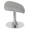 thumbnail image 2 of Egg Series Light Gray Fabric Ottoman, 2 of 4
