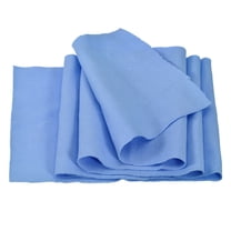 Uxcell Elastic Cuffs Ribbed Trims Cotton Fabric Knit Rib Stretch Tape Cuff Sleeve Waistband for Sewing Sky Blue 39"x8"