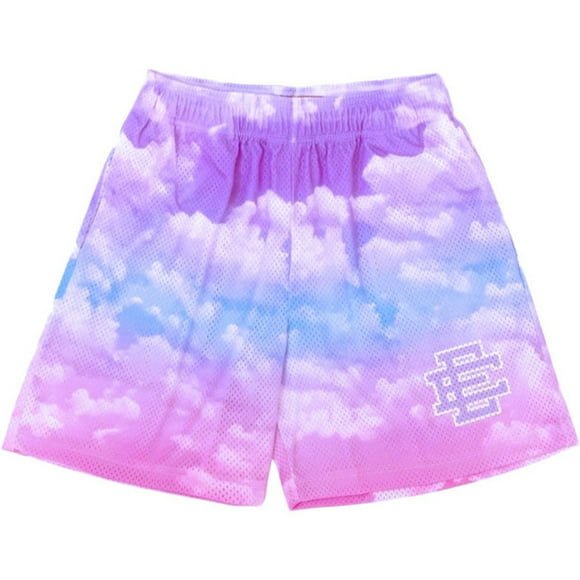 New EE American Shorts, Sports, Male, Breathable Loose Casual Pants, Running Fitness Training Pants-HAPDEN