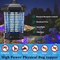 thumbnail image 2 of Bug Zapper Outdoor, Mosquitos Zapper, Flying Insects for Indoors 4200V Electric Mosquito Traps 15w Insect Control, Fly Zapper, Insect Trap for Yard, Electric Mosquito Killer for Home, 2 of 5