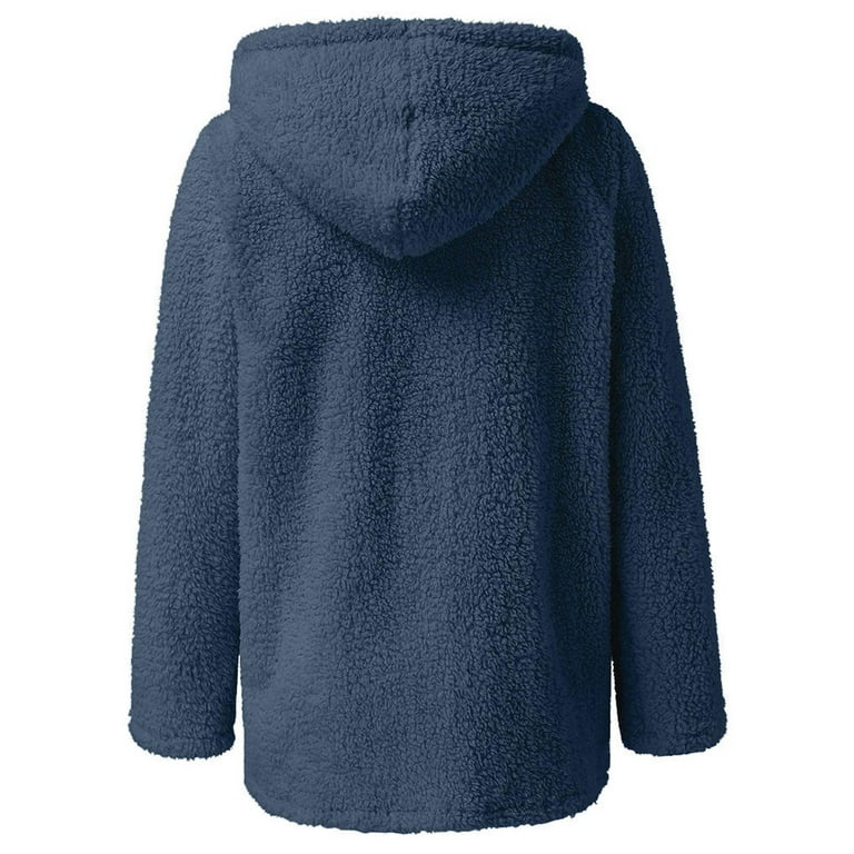 Walmart top fluffy jacket