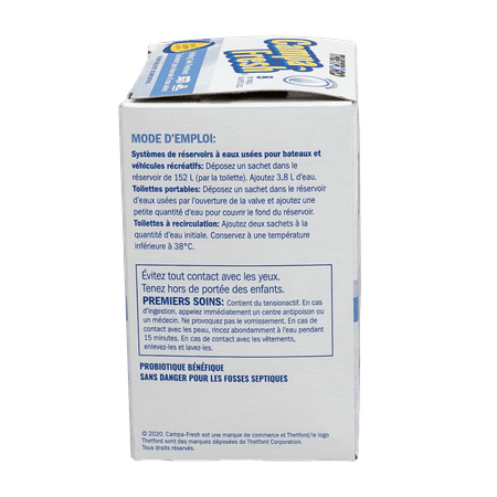 Thetford Campa-Fresh Free and Clear 8-pack Dry Holding Tank Treatment