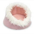 thumbnail image 2 of FurHaven Pet Cat Bed | Cat Cave Pet Bed, Blush Pink, 2 of 2