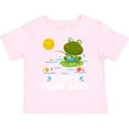 thumbnail image 3 of Inktastic Daddys Fishing Buddy Cute Frog Boys or Girls Toddler T-Shirt, 3 of 5