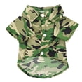 thumbnail image 2 of Camisas para Perros ANGGREK Camuflaje Verano Transpirables Y Frescas para Perros Pequeños A Medianos Gatos, 2 of 8