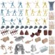 thumbnail image 3 of 71 piezas de y accesorios , escena de batalla de juguete, realistas para y adultos, proyectos de bricolaje, juguete, 3 of 8