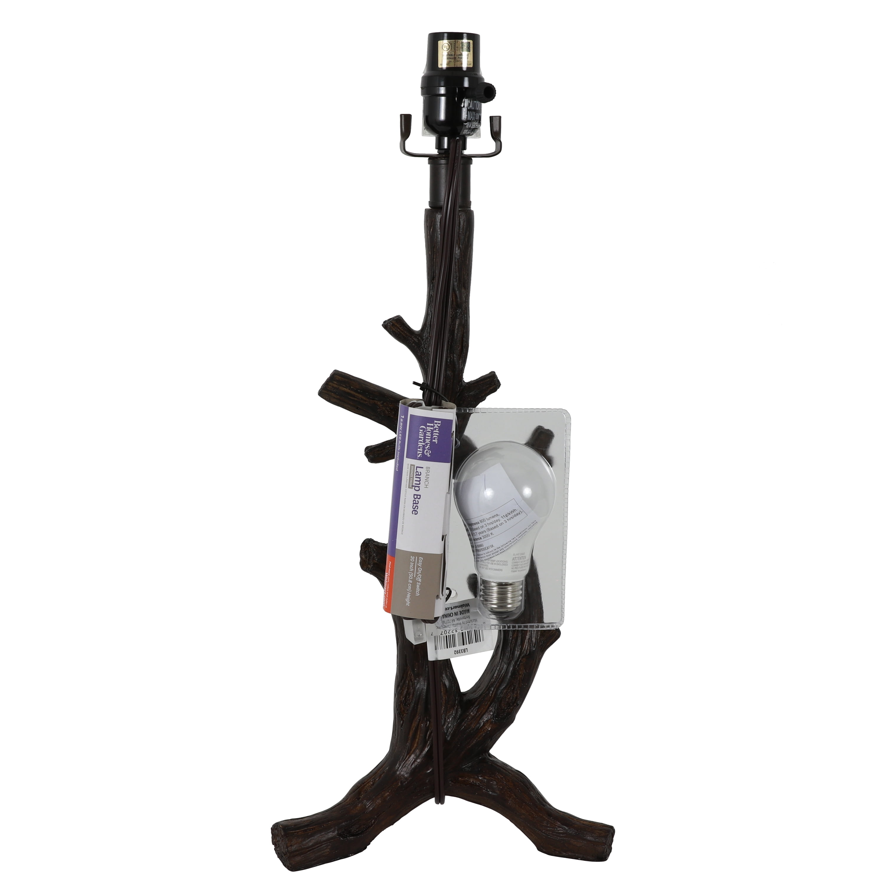 Better Homes And Gardens Bronze Branch Lamp Base With Bulb Gardens Bronze Branch Lamp Base