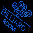 thumbnail image 1 of Billiards Room LED Neon Sign 16 x 16 - inches, Black Square Cut Acrylic Backing, with Dimmer - Bright and Premium built indoor LED Neon Sign for wall décor, arcarde, and storefront., 1 of 7