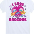 thumbnail image 3 of Trolls - Band Together - Poppy I Love Brozone - Toddler and Youth Short Sleeve Graphic T-Shirt, 3 of 5