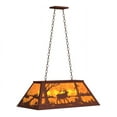 thumbnail image 2 of Meyda 128660 33 in. Long Elk at Lake Oblong Ceiling Pendant Fixtures, 2 of 7