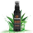 thumbnail image 1 of Groomie Face & Scalp Aloe Vera Serum - Fórmula hidratante, calmante e hidratante para el cuidado de la piel, cuidado diario ligero y de rápida absorción para después del afeitado para mantener la piel, 1 of 5