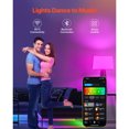 thumbnail image 6 of KFFKFF Smart Light Bulbs, A19 E26 Compatible with Alexa & Google Assistant, WIFI & Bluetooth LED Bulbs with RGB Color Options, 44 Preloaded Scenes, Music Synchronization, Hub-Free, Set of 4, 6 of 9