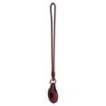 thumbnail image 5 of Funda protectora de piel de carcasa de silicona antipérdida de tipo redondo para localizador de IOS (café), 5 of 5