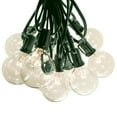 thumbnail image 5 of 50 Foot G50 Clear String Lights with Green Wire, 5 of 7