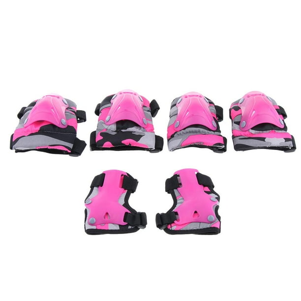 6PCS Patinaje Equipo de Protección Seguridad Rodillera Codo Pad Set de Mano - , ML DYNWAVEMX Juego de almohadillas protectoras para niños