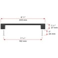 thumbnail image 6 of Richelieu BP8160192BORB 7-9/16" Center To Center Handle Cabinet Pull - Bronze, 6 of 7