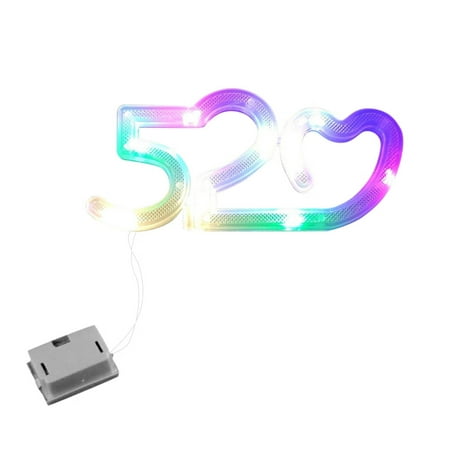 

Xahyotn LED Letter Light Night Light Valentine s Day Party Decoration Gift Home Bar Decoration Valentine s Day Lights Gift Decor