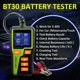 thumbnail image 2 of BT-30 Probador de Batería Probador de Carga Probador de Batería de Automóvil Analizador Digital de Batería de Automóvil para la Mayoría de las Baterías, 2 of 5