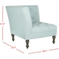 thumbnail image 4 of Safavieh Jack Rustic Solid Tufted Corner Chair, 4 of 7