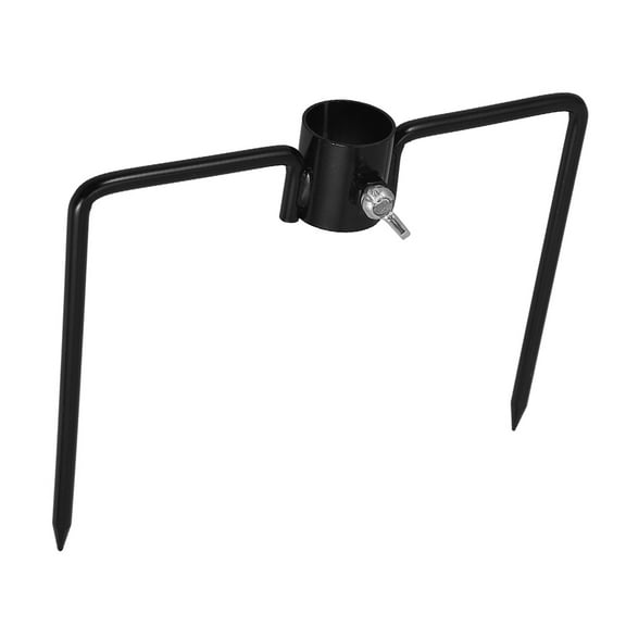 TABLZONE Outdoor Garden Stake for Flagpole and Umbrella Stability, Heavy Duty Metal Support for Yard and Patio Accessories