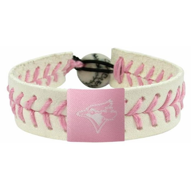 Bracelet Jays Bleu de Toronto Rose Baseball